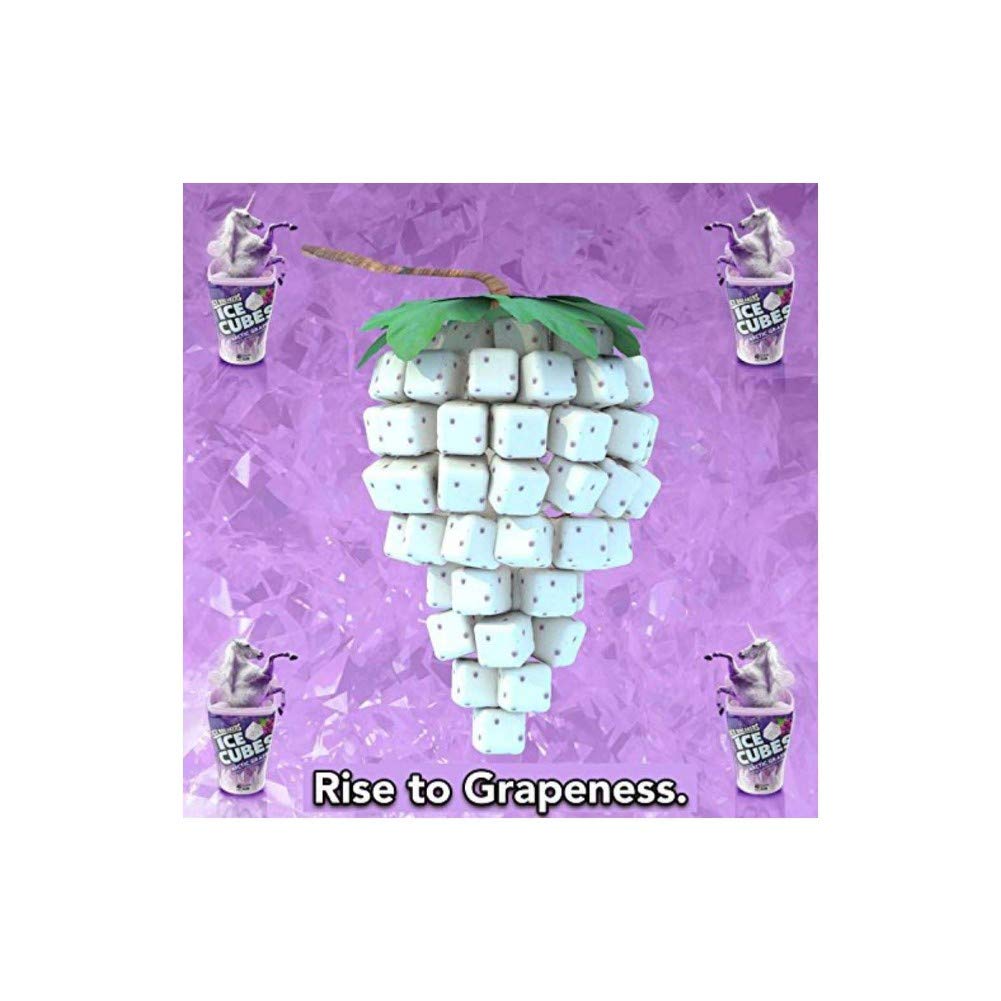 ICE BREAKERS ICE CUBES Arctic Grape Gum view 4