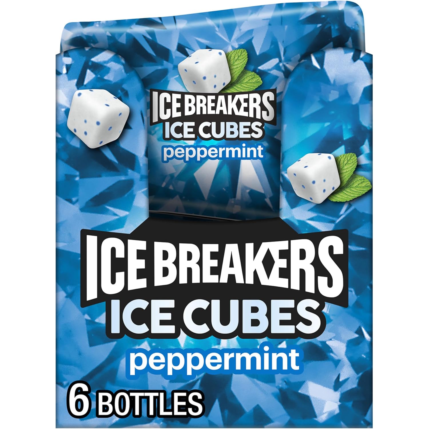 ICE BREAKERS ICE CUBES Peppermint Gum