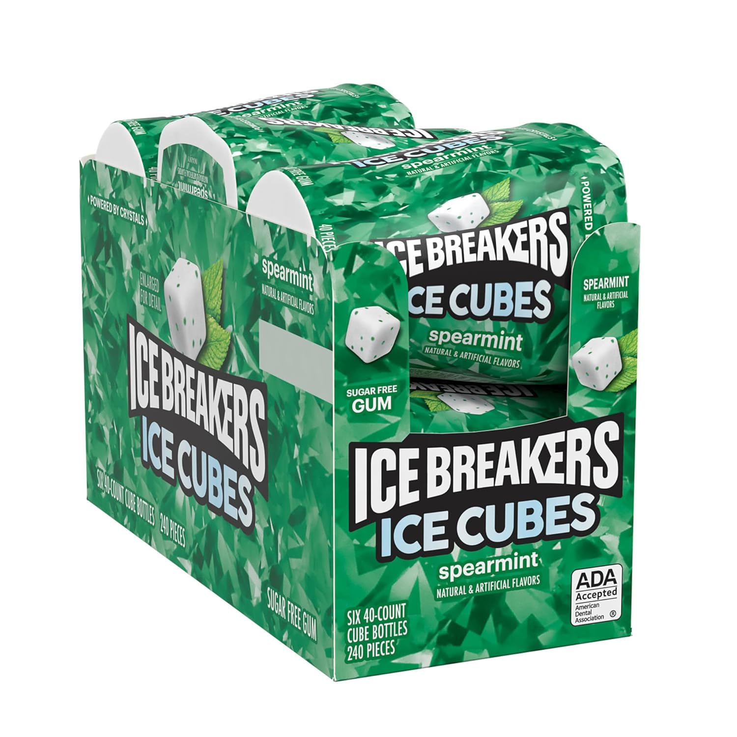 ICE BREAKERS ICE CUBES Spearmint Gum view 3