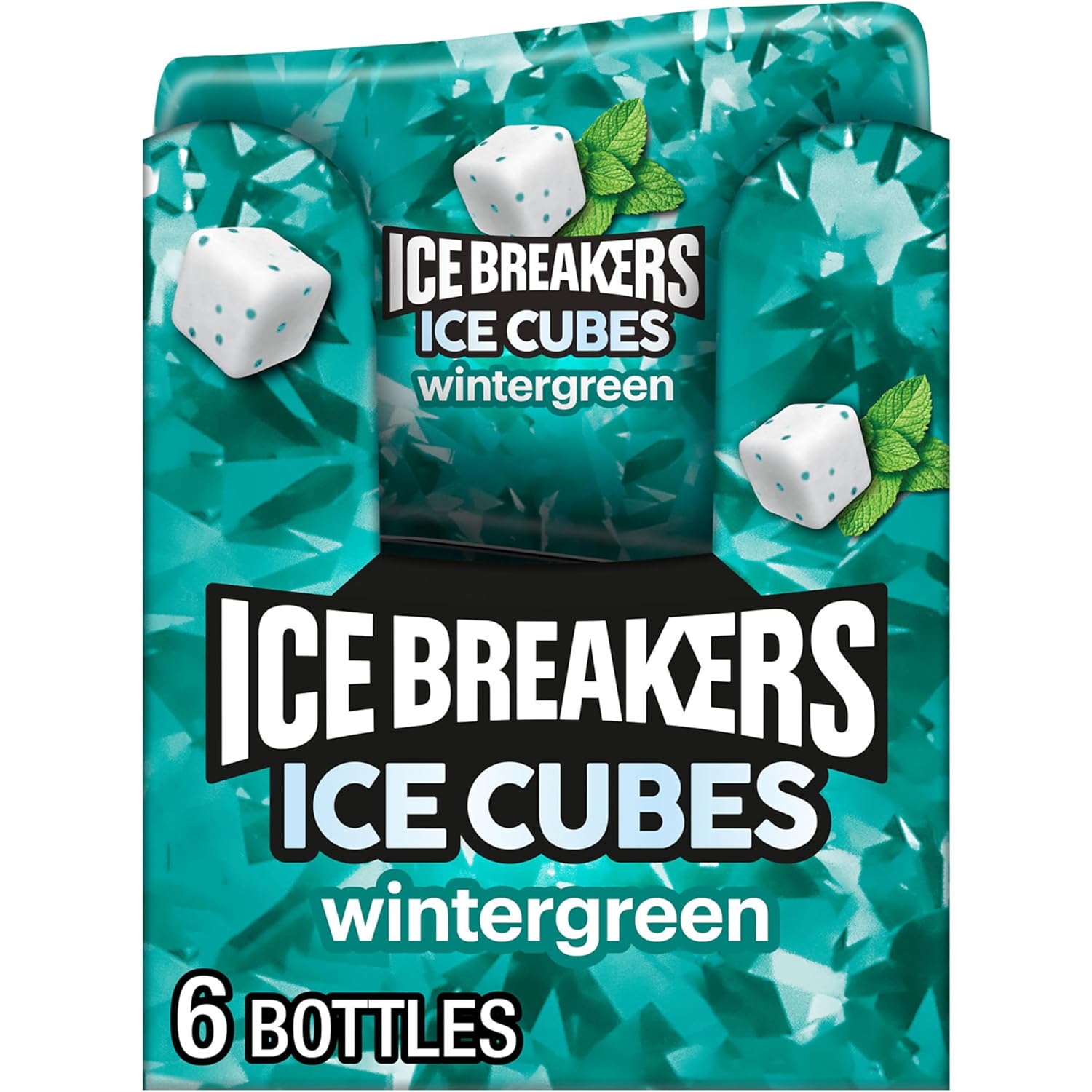 ICE BREAKERS ICE CUBES Wintergreen Gum