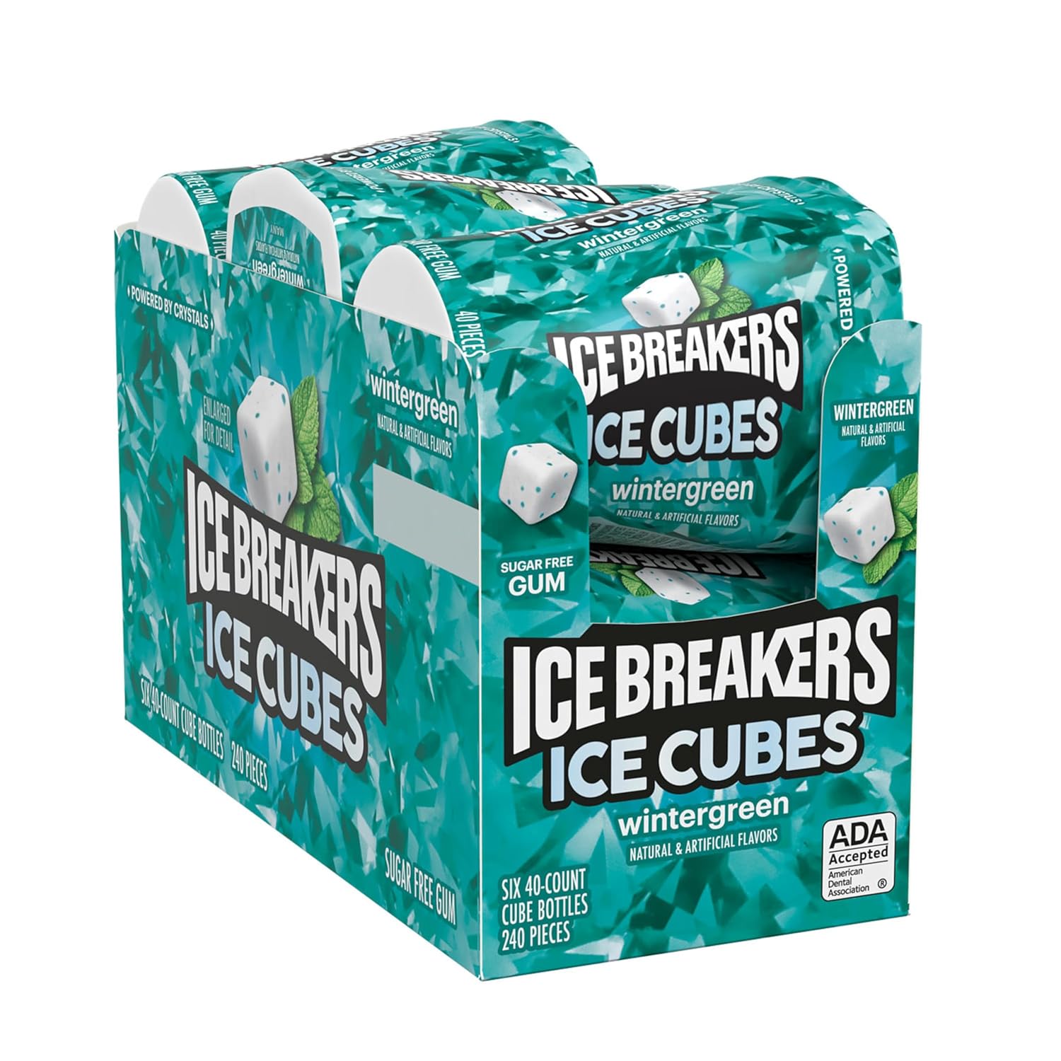 ICE BREAKERS ICE CUBES Wintergreen Gum view 3