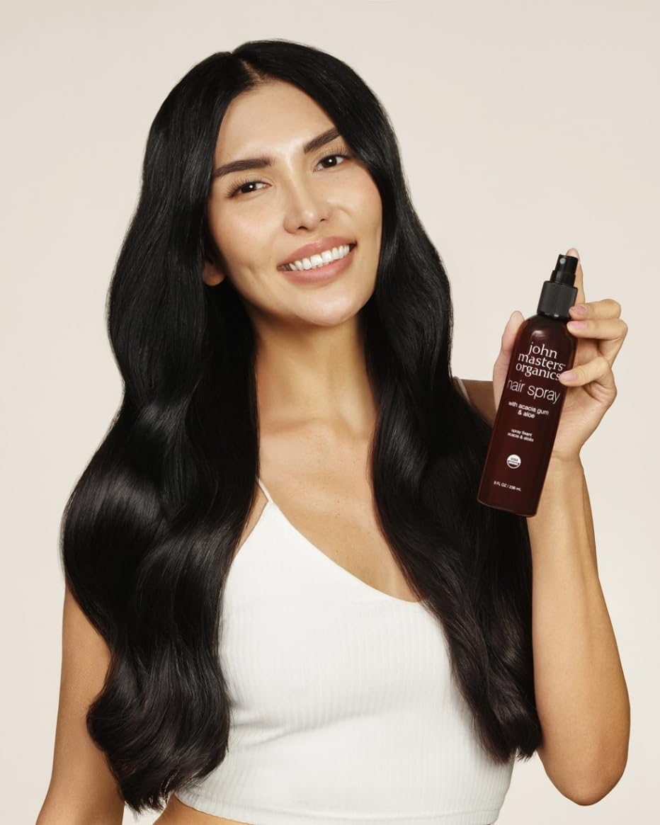 John Masters Organics Hair Spray I 95% Organic Ingredients I USDA Organic view 3