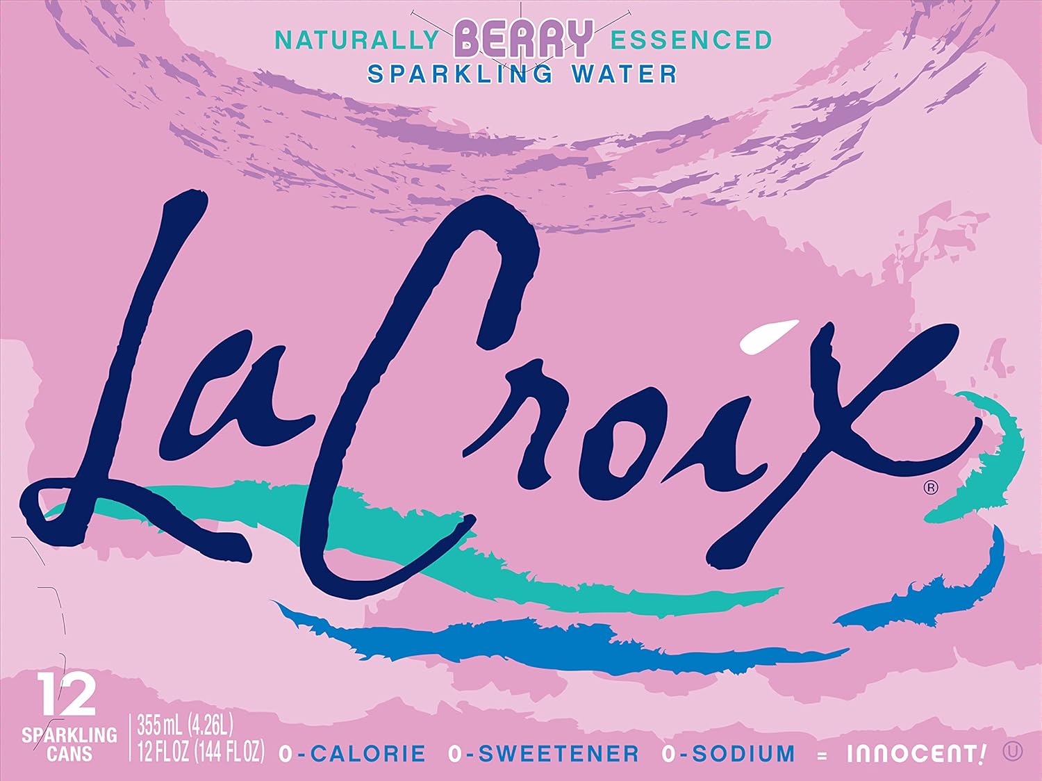 La Croix Sparkling Water, Berry, 12 Fl Oz (pack of 12) view 3