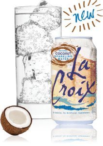 La Croix Sparkling Water, Coconut, 12 oz Can (Pack of 12) view 2