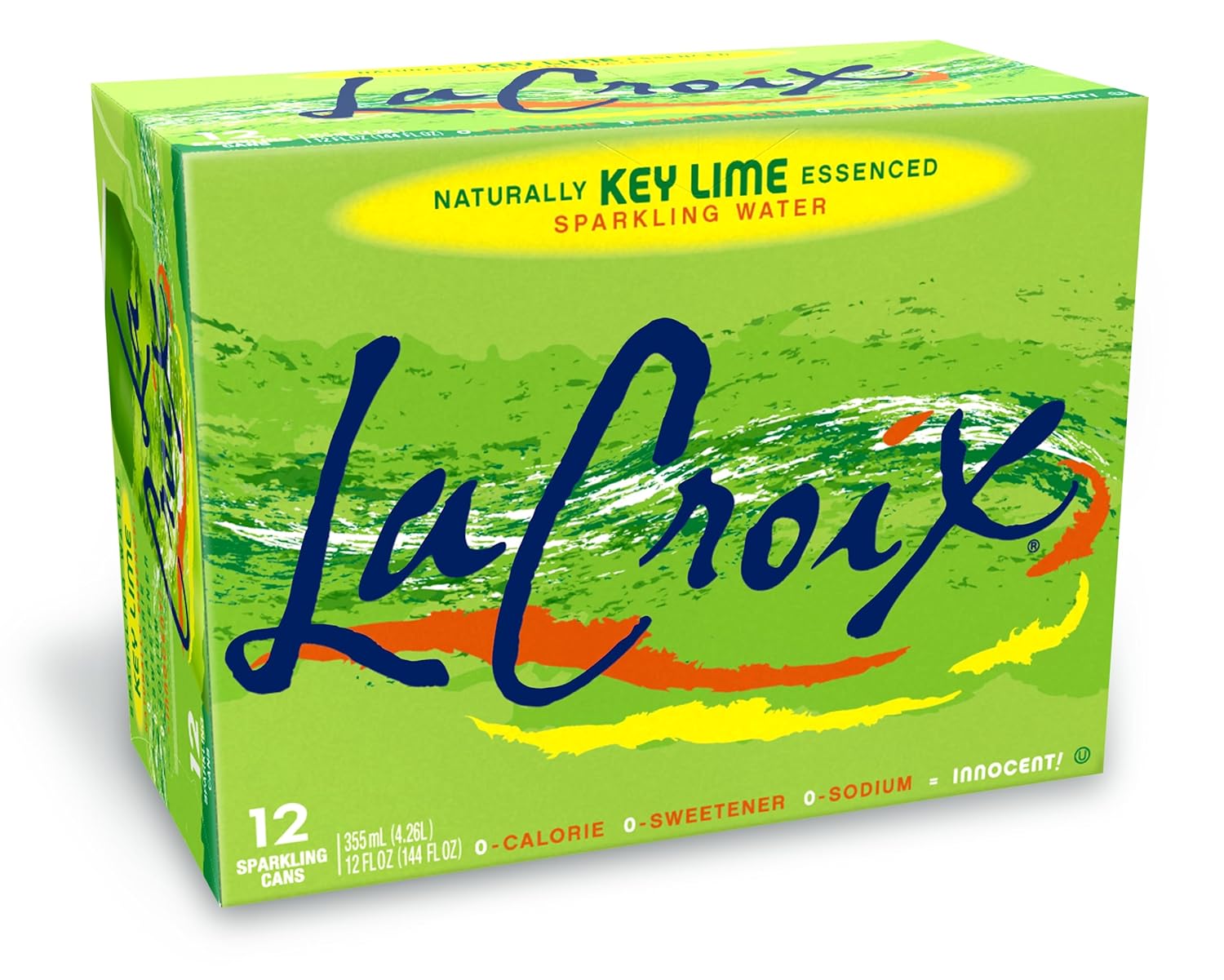 La Croix Sparkling Water, Key Lime, 12 Fl Oz (pack of 12)