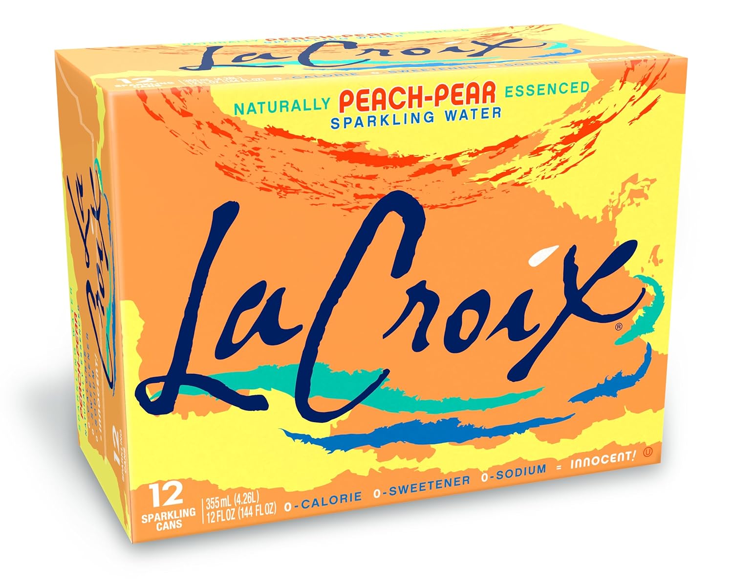 La Croix Sparkling Water, Peach-Pear, 12 Fl Oz (pack of 12)