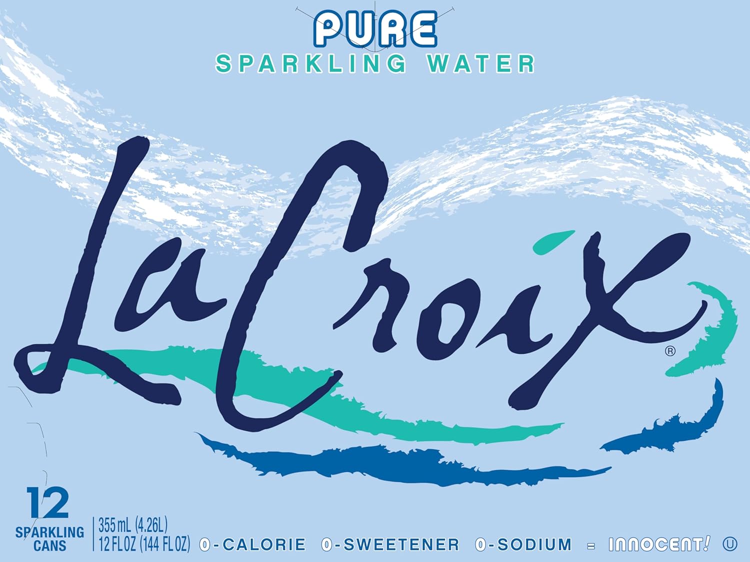 La Croix Sparkling Water, Pure, 12 Fl Oz (pack of 12) view 3