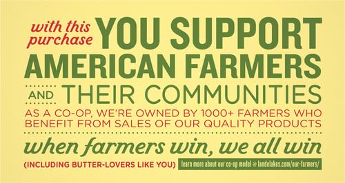 Land O Lakes Salted Butter Half Sticks, Made With Sweet Cream and Salt, 8 Half Butter Sticks, 1 lb Pack view 4