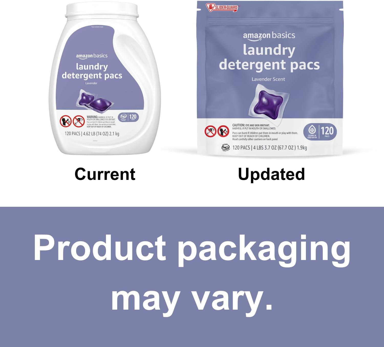 Amazon Basics Laundry Pacs view 3