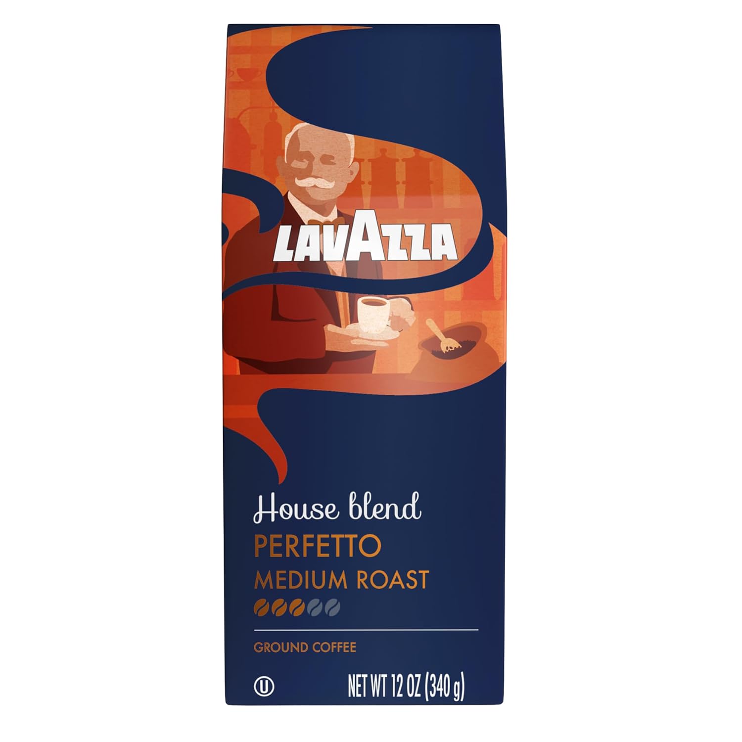 Lavazza House Blend Perfetto Ground Coffee