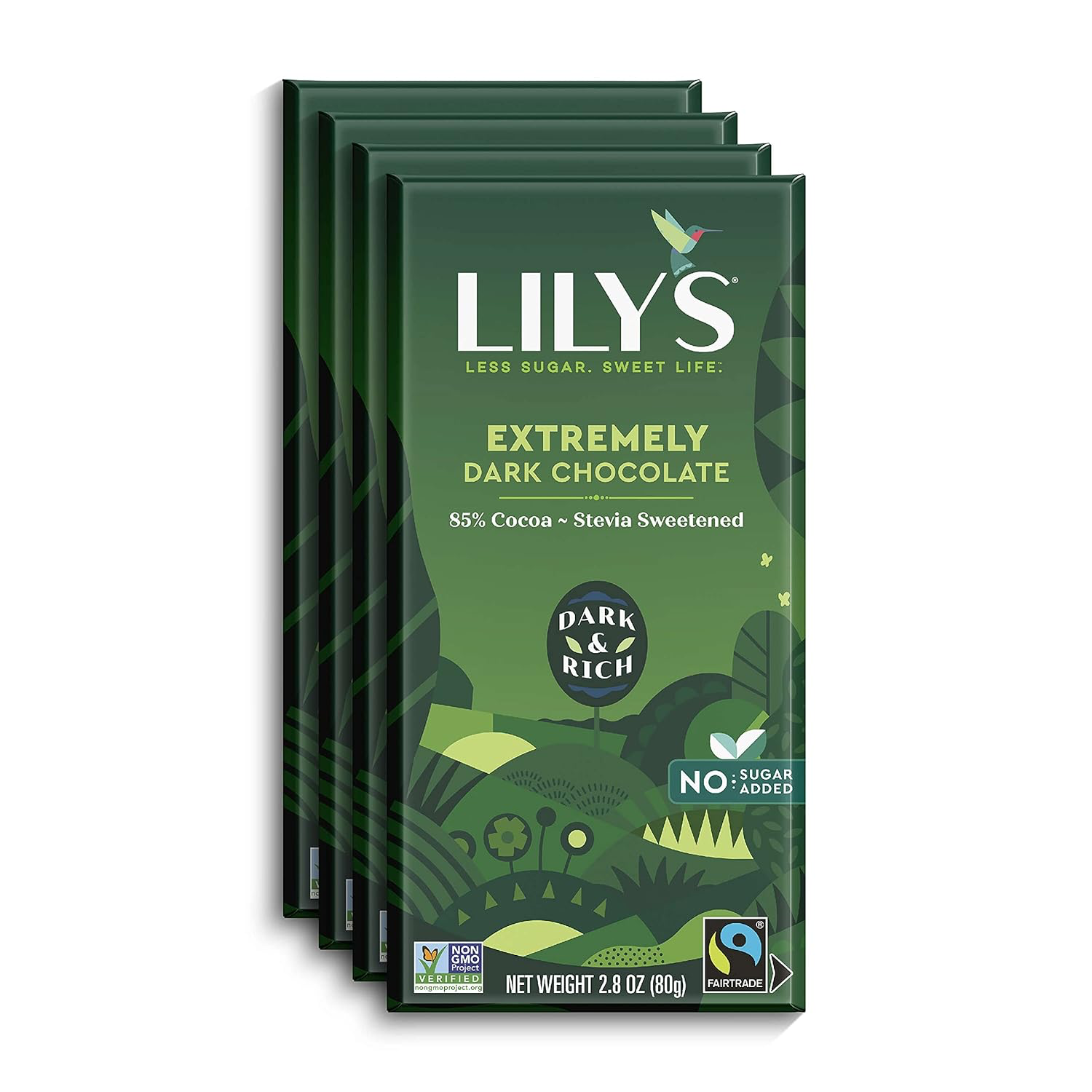 Lilys Extremely Dark Chocolate 85% Stevia