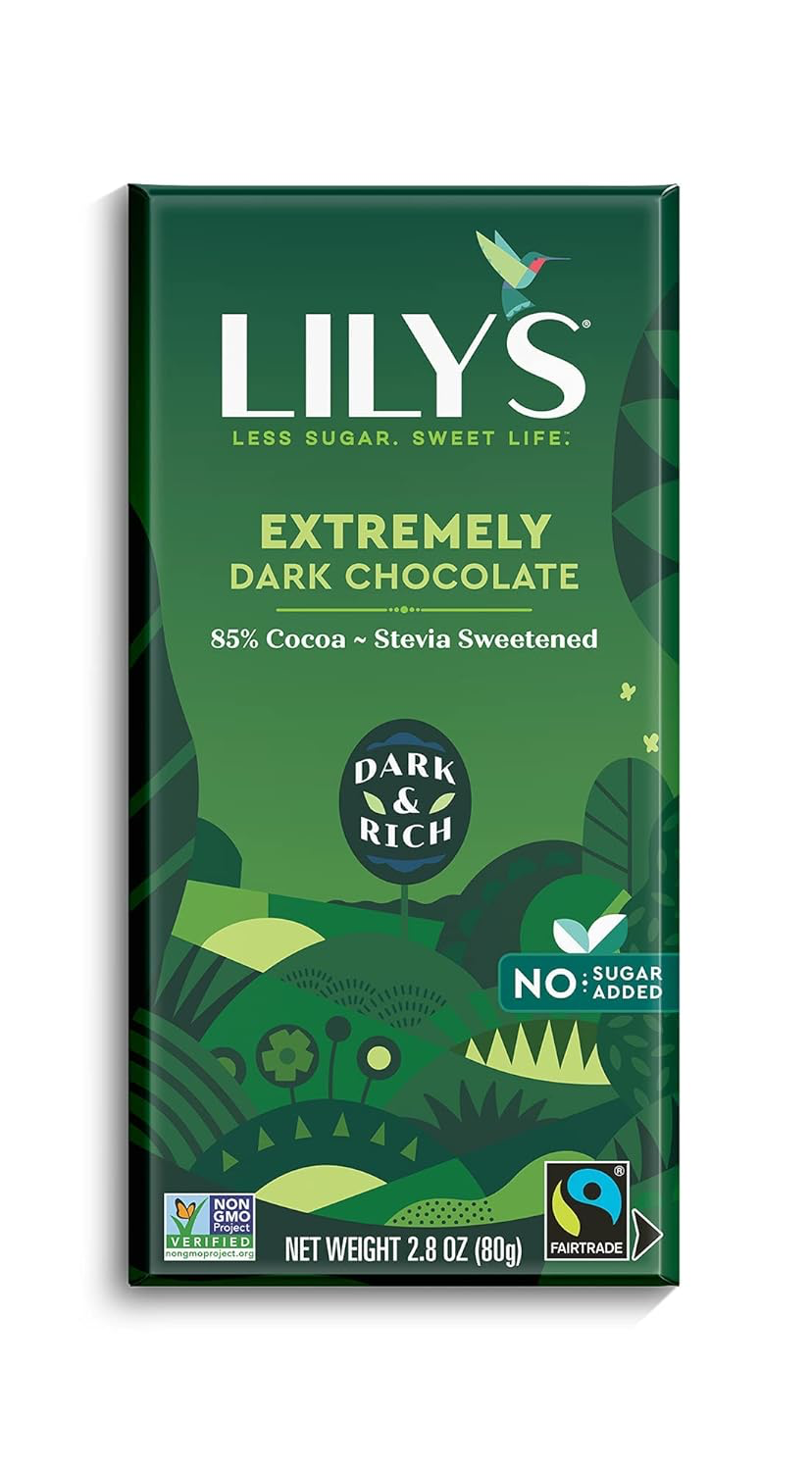 Lilys Extremely Dark Chocolate 85% Stevia view 3
