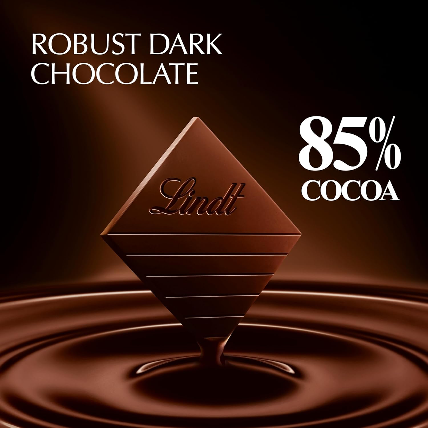 Lindt Excellence 85% Cocoa Dark Chocolate Bulk view 4