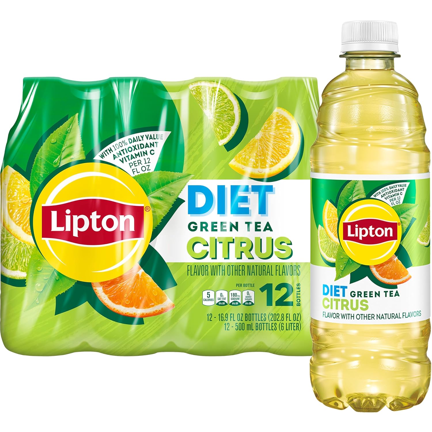 Lipton Diet Green Tea Citrus
