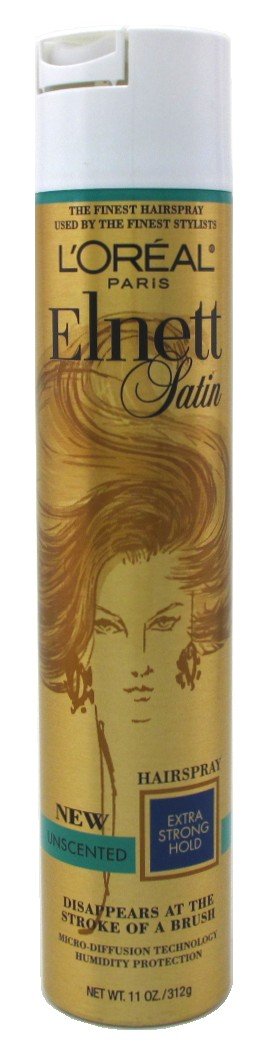 Loreal Elnett Satin Hairspray Extra Strong Hold Unscent