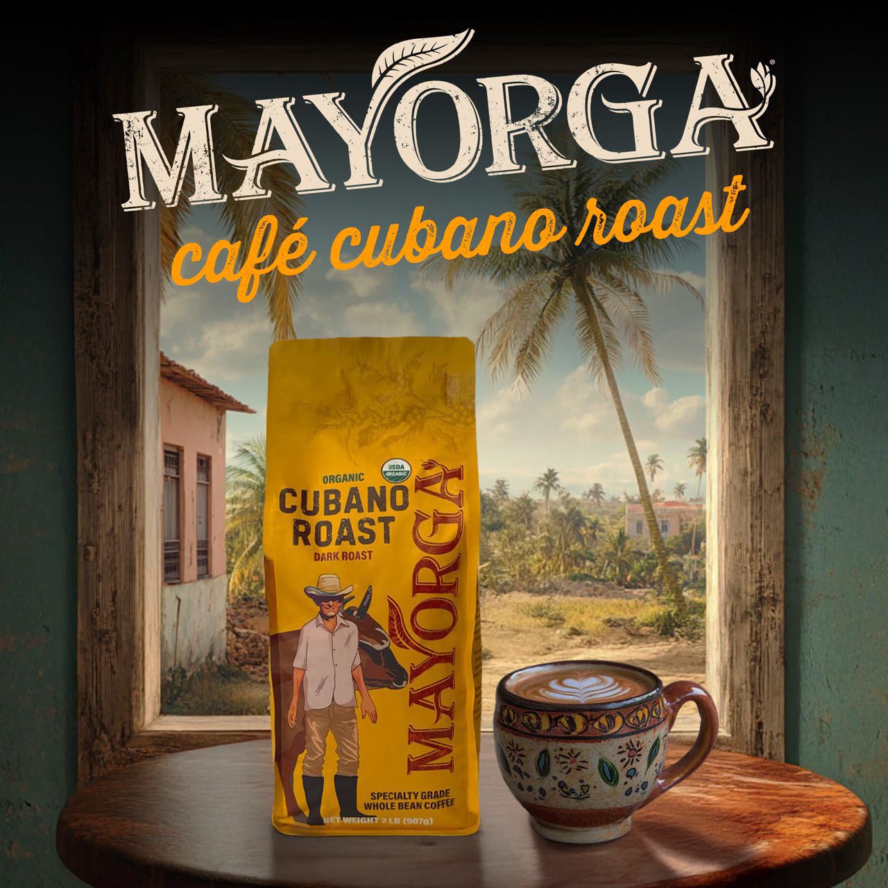 Mayorga Organic Cafe Cubano Dark Roast view 3