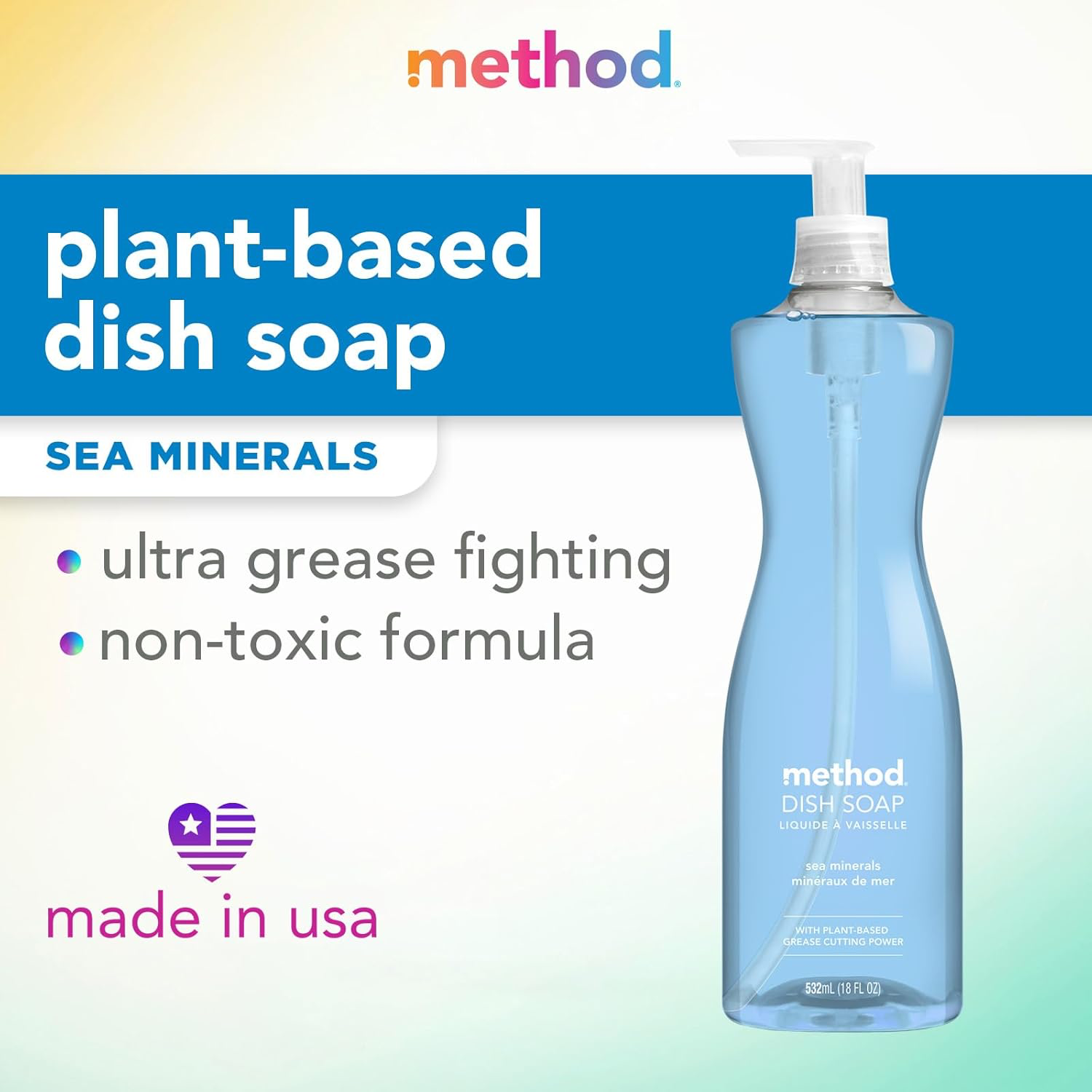 Method Dish Soap Sea Minerals view 2