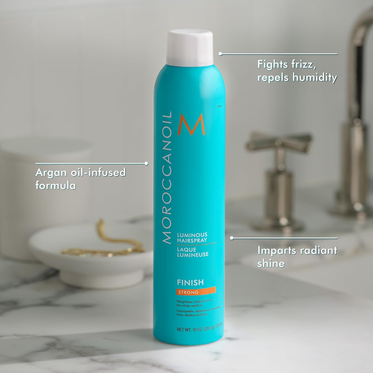 Moroccanoil Luminous Hairspray Strong view 2
