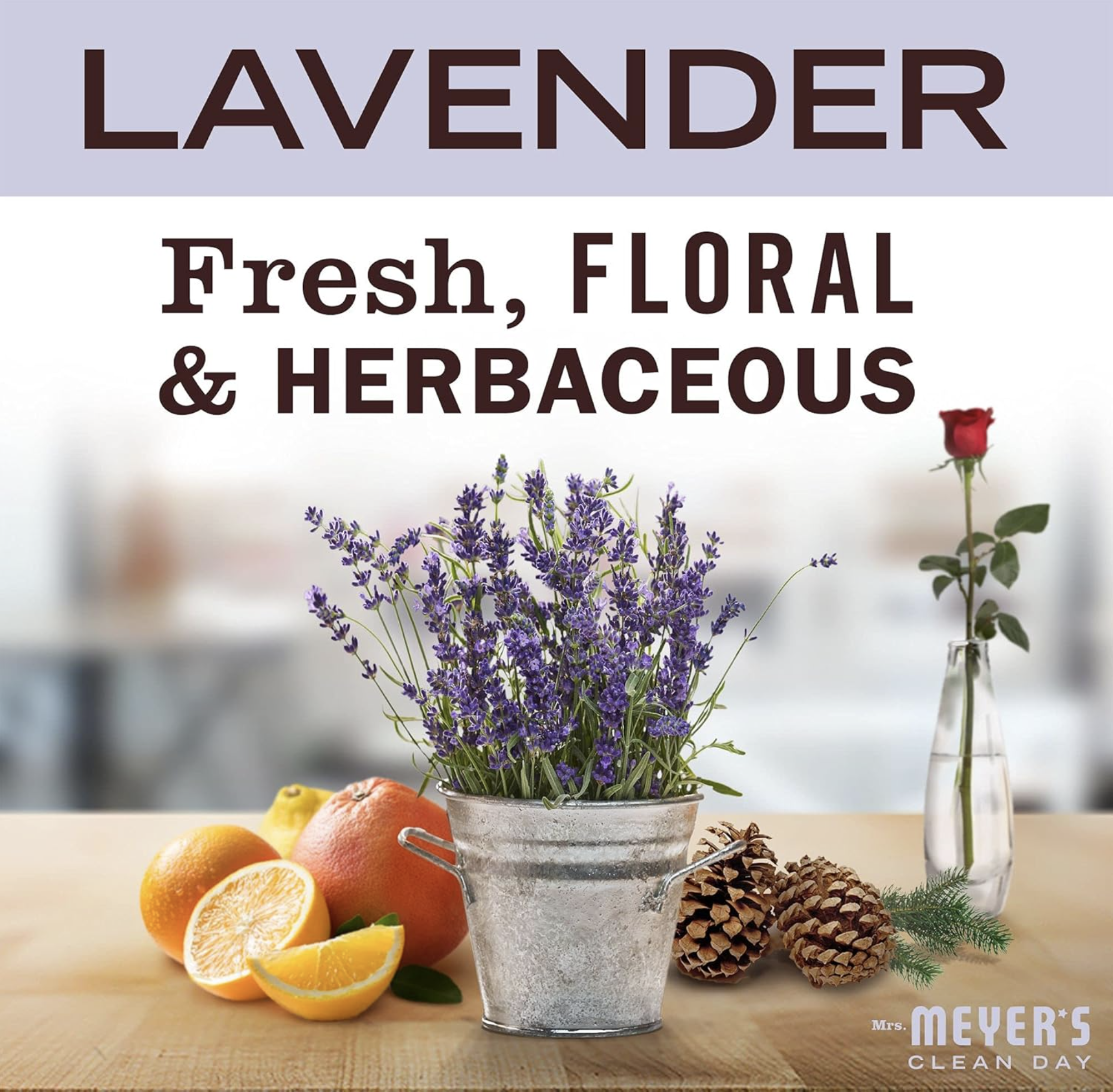 MRS. MEYER'S CLEAN DAY Hand Soap, Lavender 12.5 fl. Oz view 3