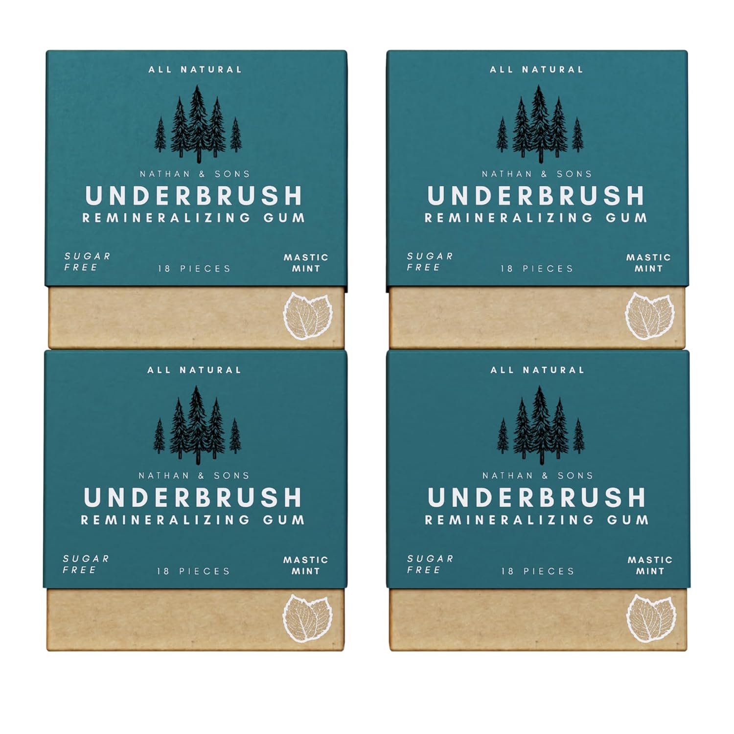 Nathan & Sons Underbrush Gum - Spearmint