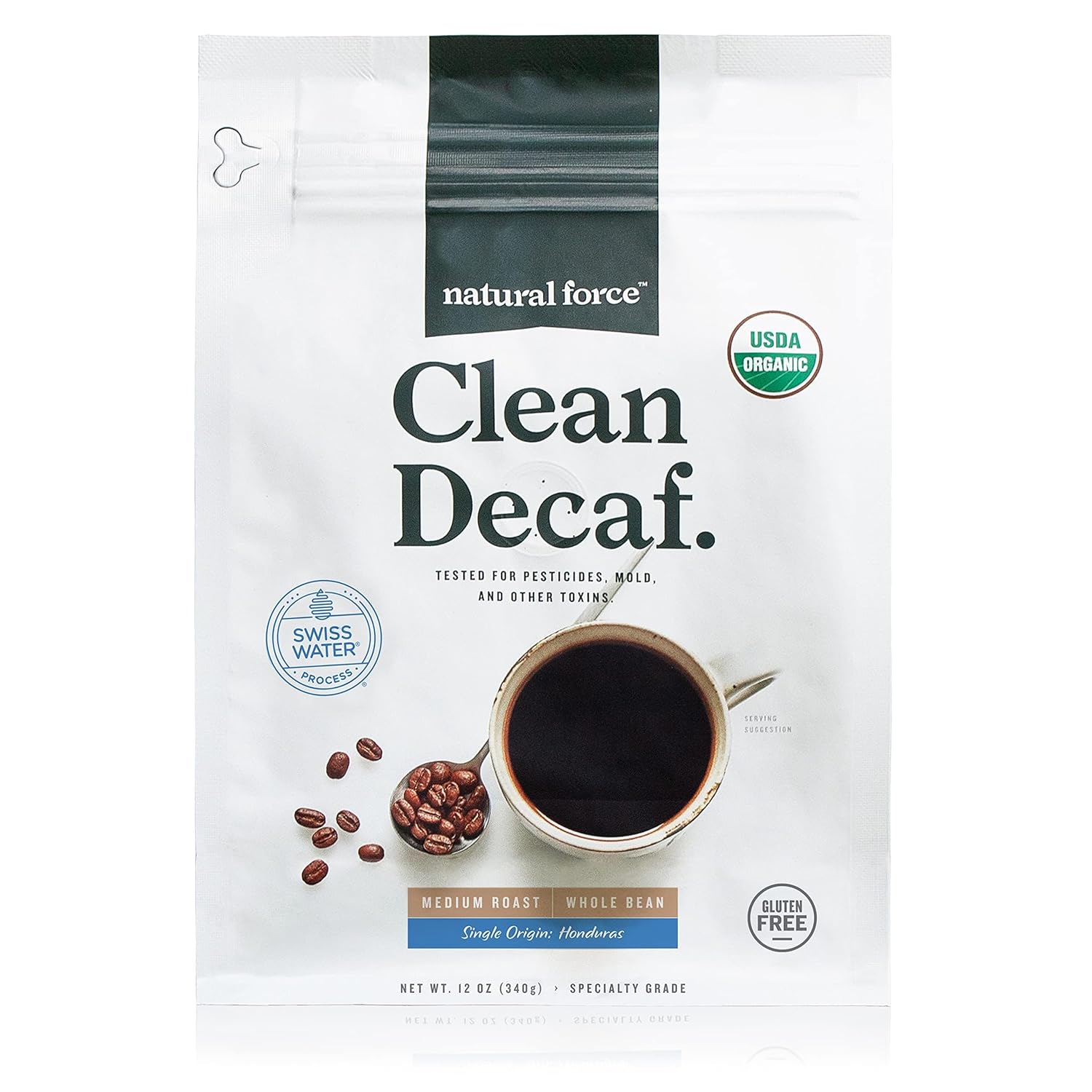 Natural Force Organic Clean Decaf Coffee