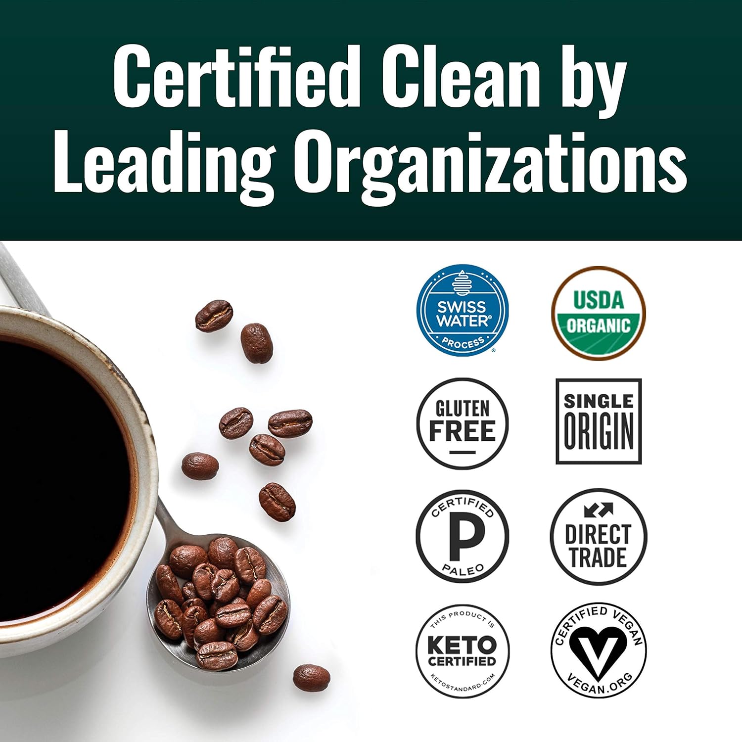 Natural Force Organic Clean Decaf Coffee view 4