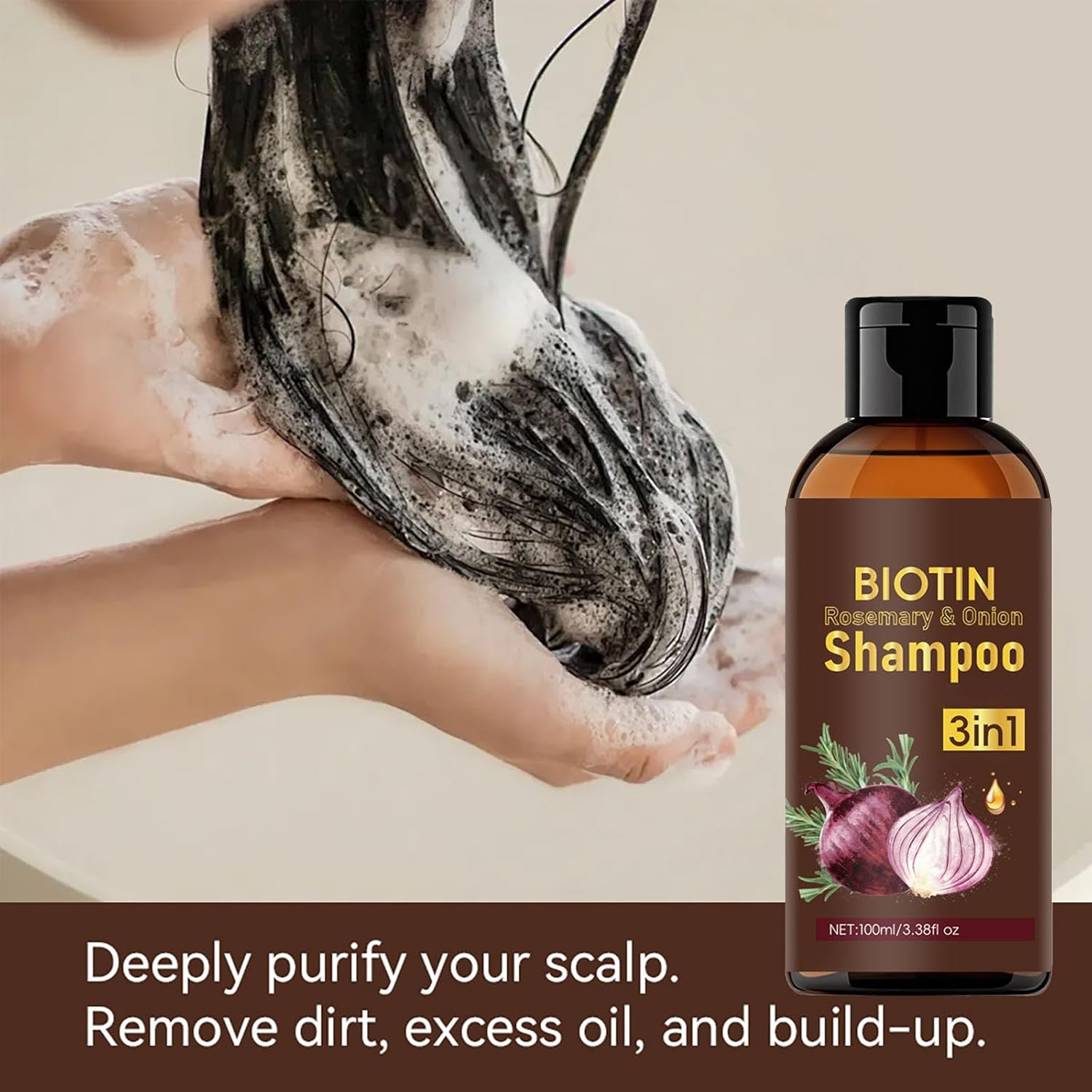 Onion Rosemary Hair Growth Shampoo view 4
