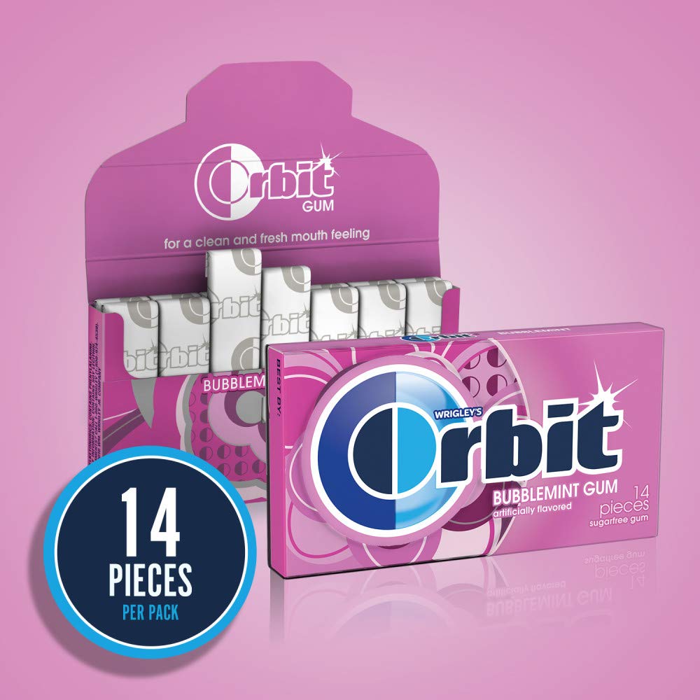 ORBIT Bubblemint Sugar Free Gum view 4