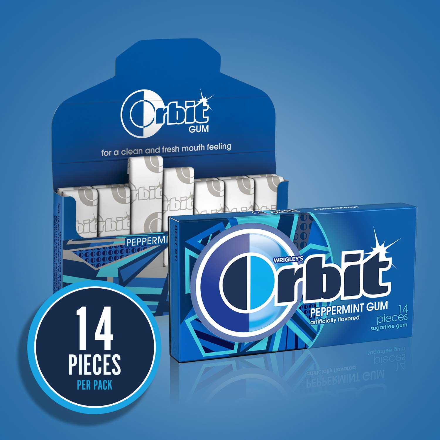 ORBIT Peppermint Sugar Free Gum view 4