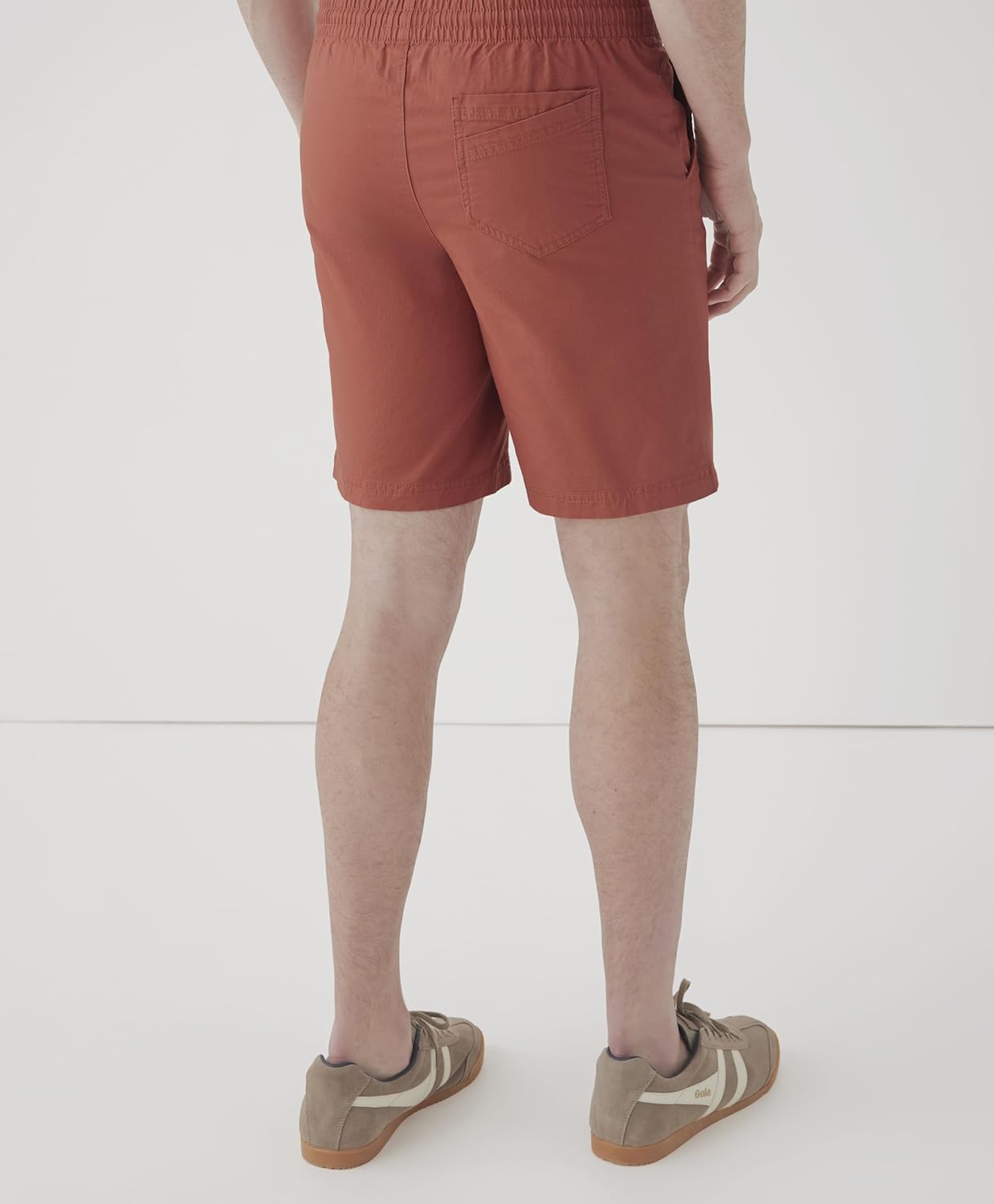 Pact Organic Cotton Mens Canvas Shorts view 3
