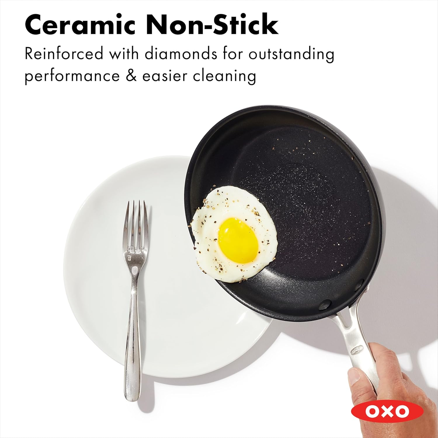 OXO Enhanced Frying Pan 8" view 3