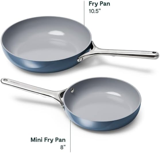Caraway Mini Fry Pan 8" - Navy view 3