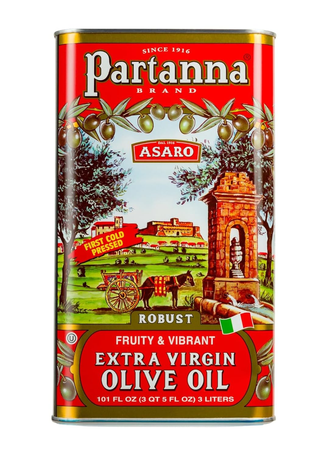 Partanna Robust Extra Virgin Olive Oil