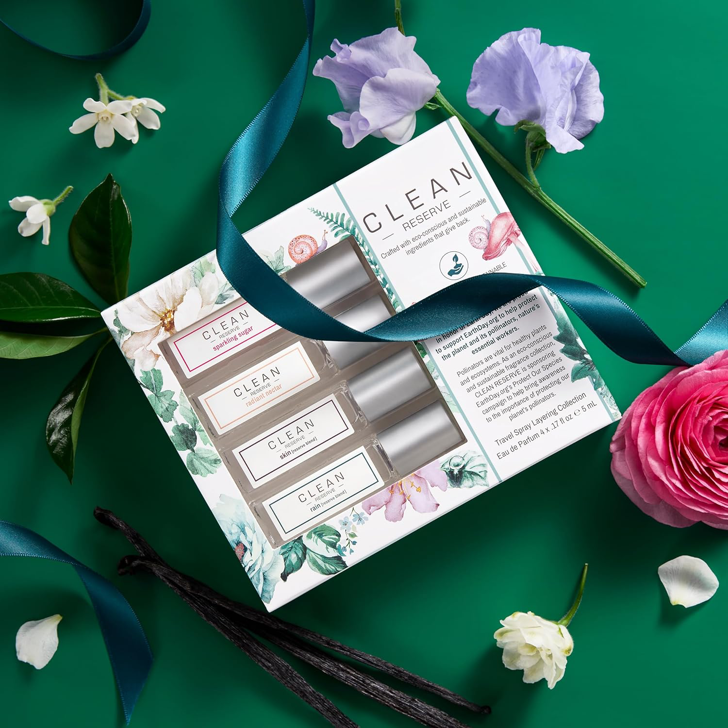 CLEAN RESERVE Fragrance Discovery Gift Set, Travel Mini Size, Layerable Perfume for Everyday Wear, Long Lasting, Vegan, Phthalate-Free & Paraben-Free view 4