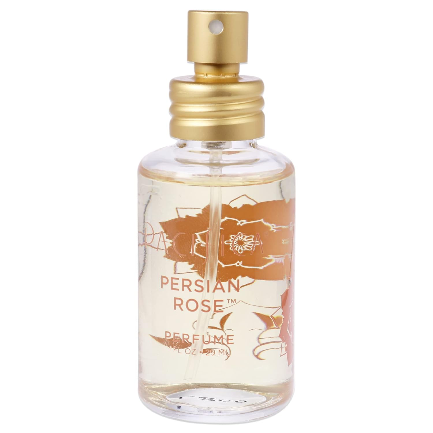 Pacifica Beauty, Persian Rose Clean Fragrance Spray Perfume, Made with Natural & Essential Oils, Fresh Rose Scent, Vegan + Cruelty Free, Phthalate-Free, Paraben-Free, Gifts for Her, 29 ml. 1 fl. oz view 2