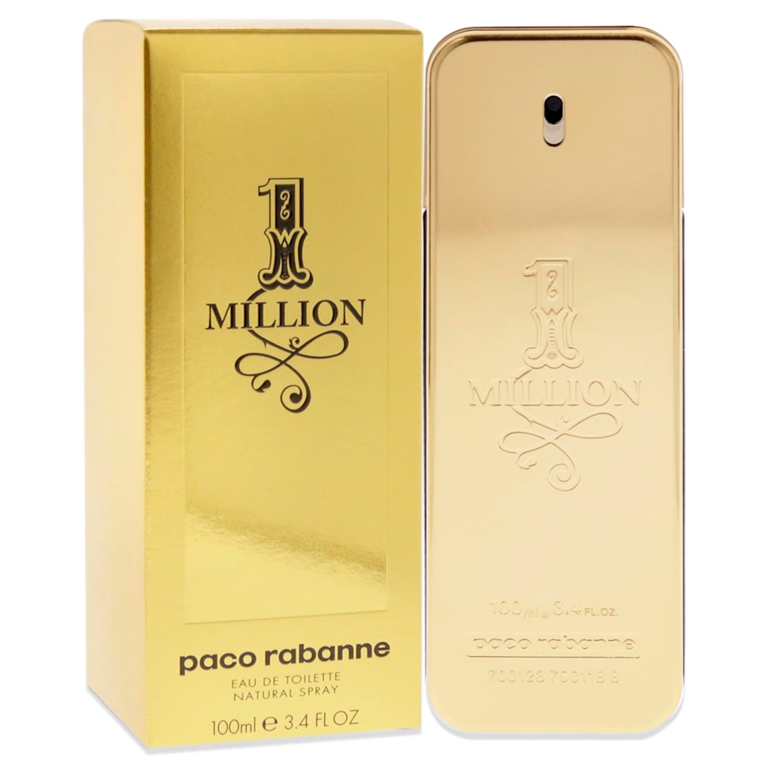 Paco Rabanne 1 Million/Paco Rabanne EDT Spray 3.3 oz (m) view 3