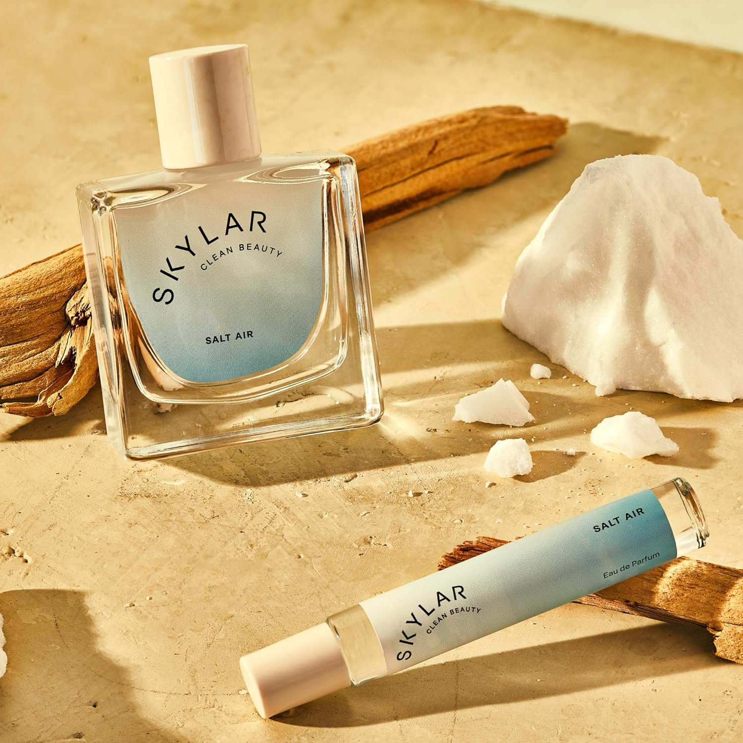 Skylar Salt Air Eau de Parfum - Hypoallergenic & Clean Perfume for Women & Men, Vegan & Safe for Sensitive Skin - Fresh Perfume with Notes of Driftwood, Sea Salt & Seaweed - 50mL /1.7 Fl oz view 4