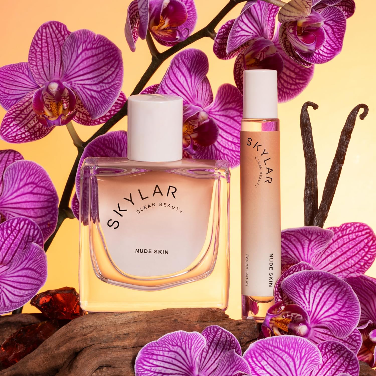 Skylar Nude Skin Eau de Parfum - Hypoallergenic & Clean Perfume for Women & Men, Vegan & Safe for Sensitive Skin, Notes of Pineapple, Vanilla, Coconut- 50mL /1.7 Fl oz view 4