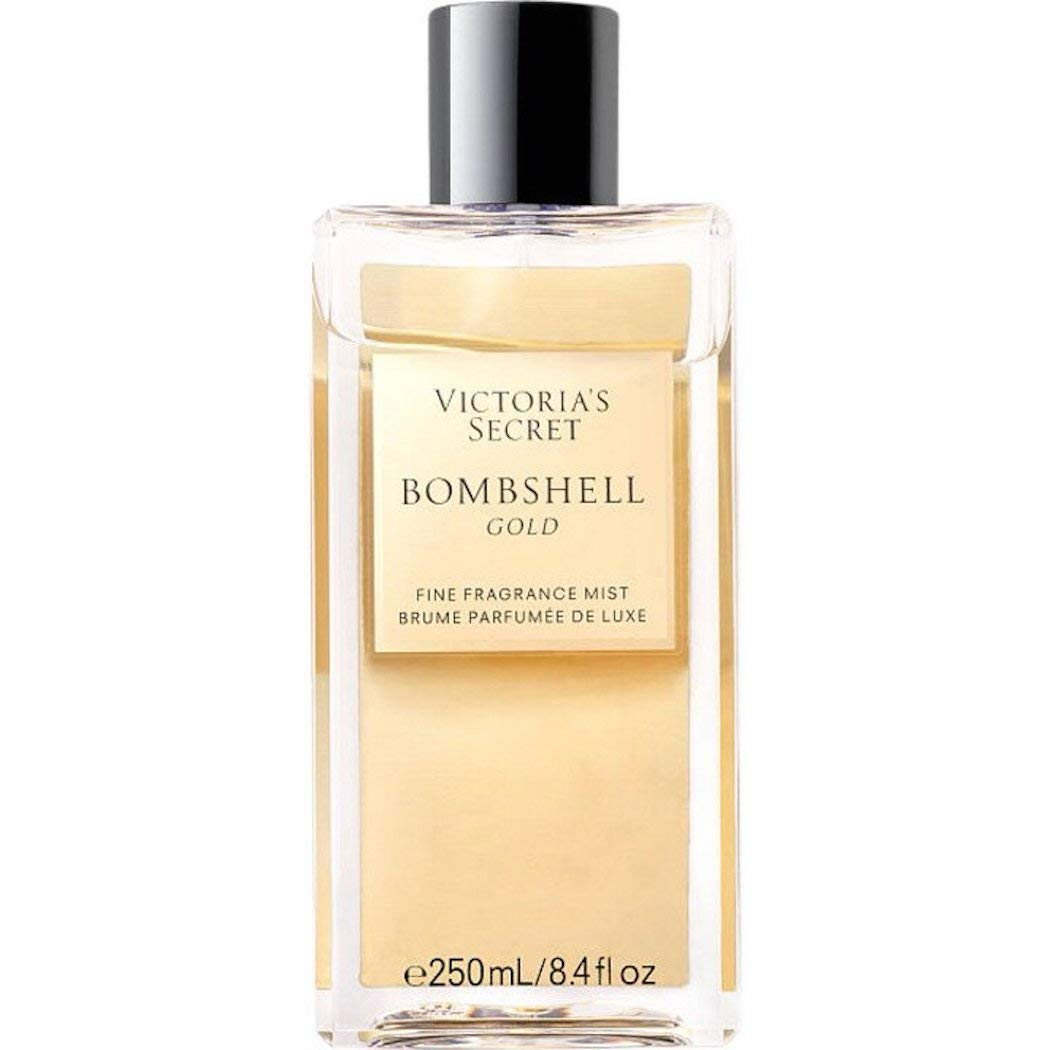 Victoria's Secret Fragrance Mist For Woman 8.4 Ounce (Bombshell Gold)