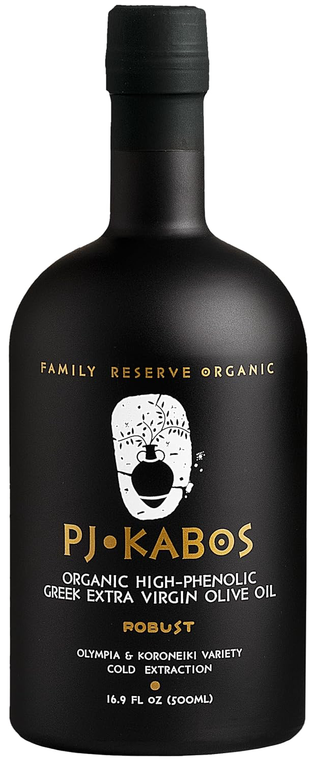 PJ KABOS Organic Greek Extra Virgin Olive Oil