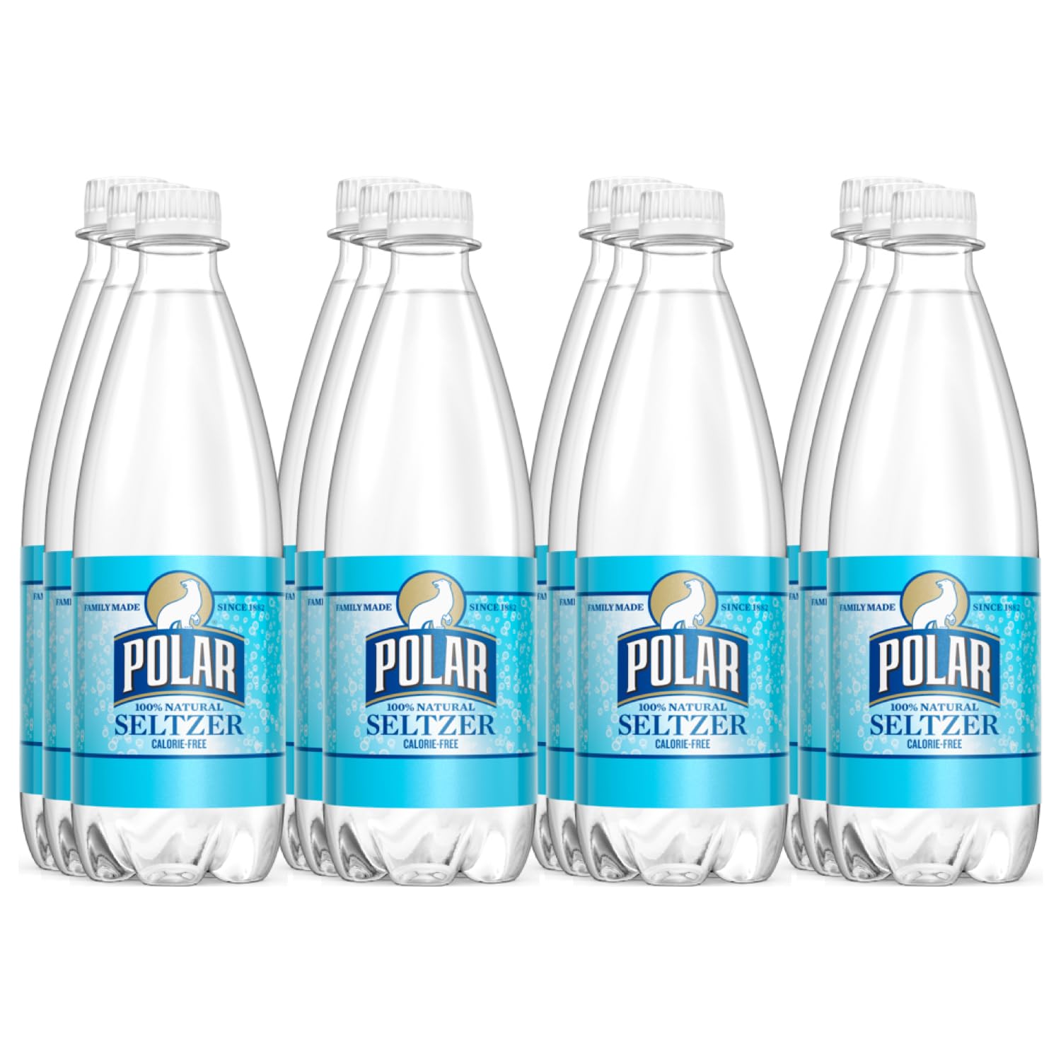 Polar Seltzer Original Flavored, 20 fl oz bottles (Pack of 12)
