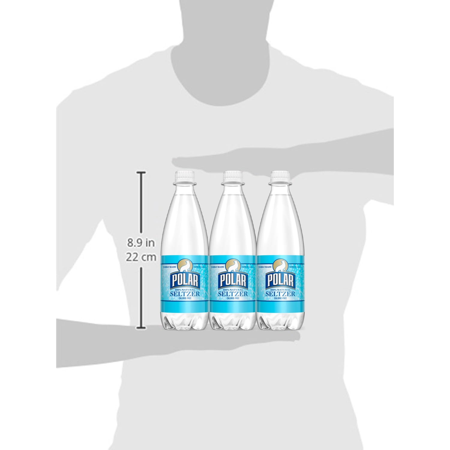 Polar Seltzer Original Flavored, 20 fl oz bottles (Pack of 12) view 4