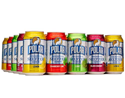 Polar Beverages Seltzer Variety Pack, 12 fl oz (Pack of 24)