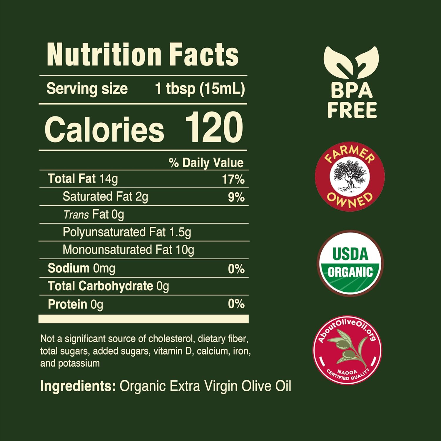 Pompeian USDA Organic Robust Extra Virgin Olive Oil - 24 fl oz view 2