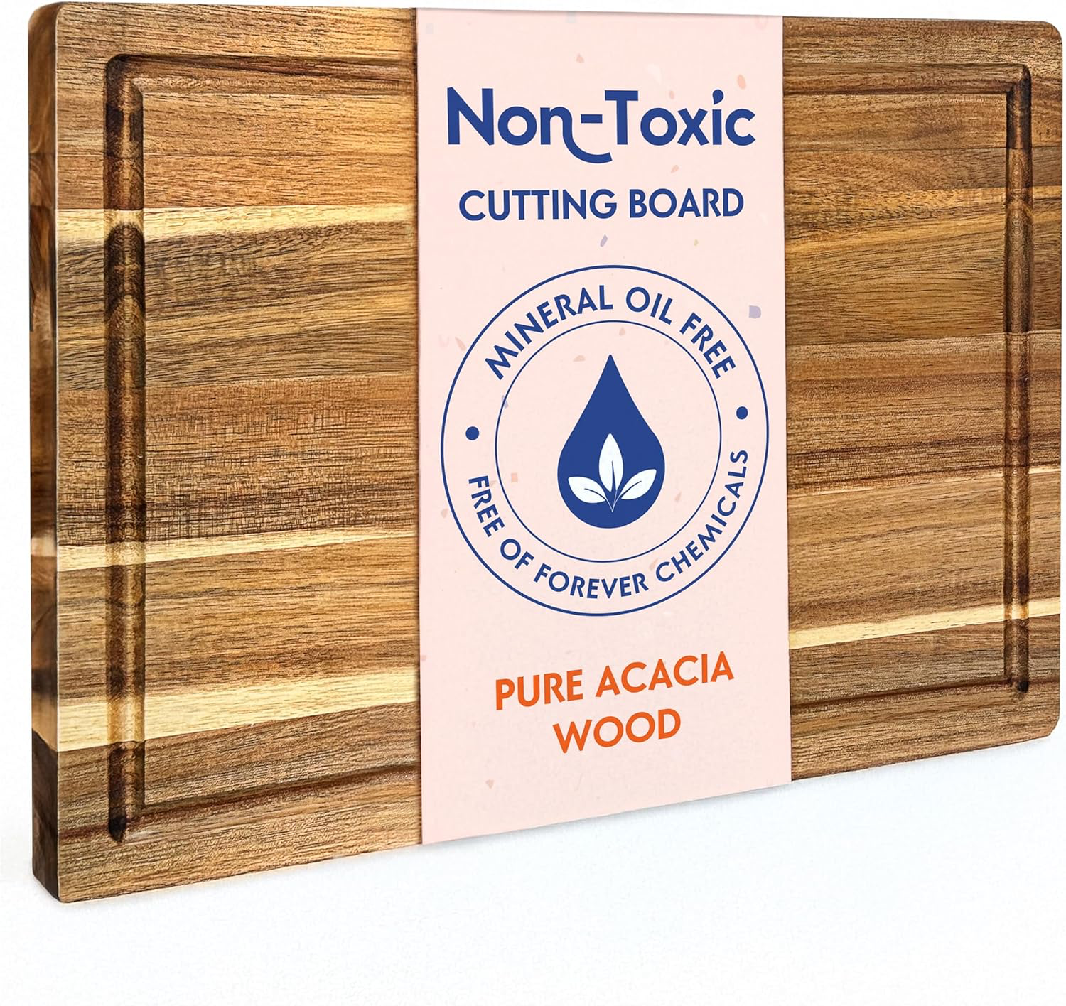 Ziruma Acacia Wood Cutting Board - FSC Certified