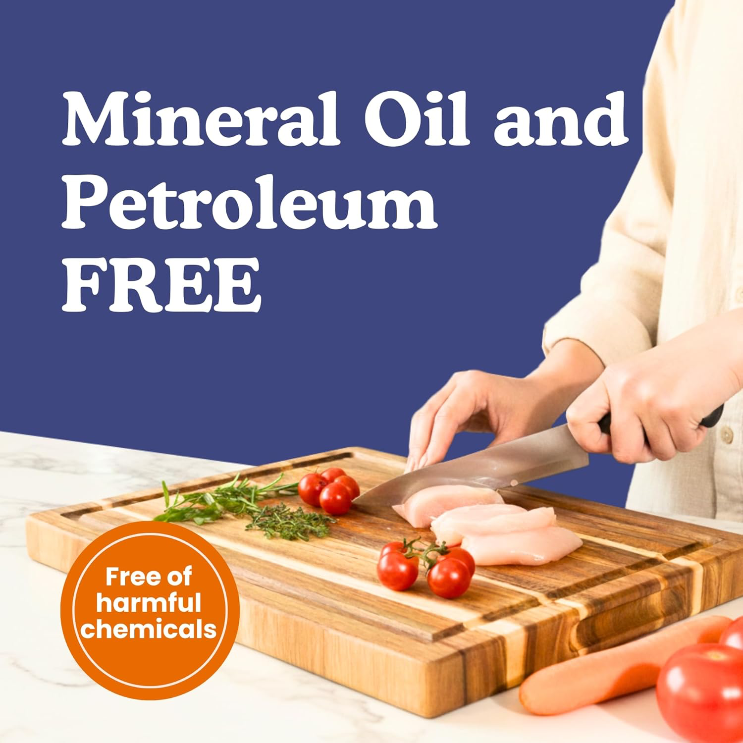 Ziruma Acacia Wood Cutting Board - FSC Certified view 2