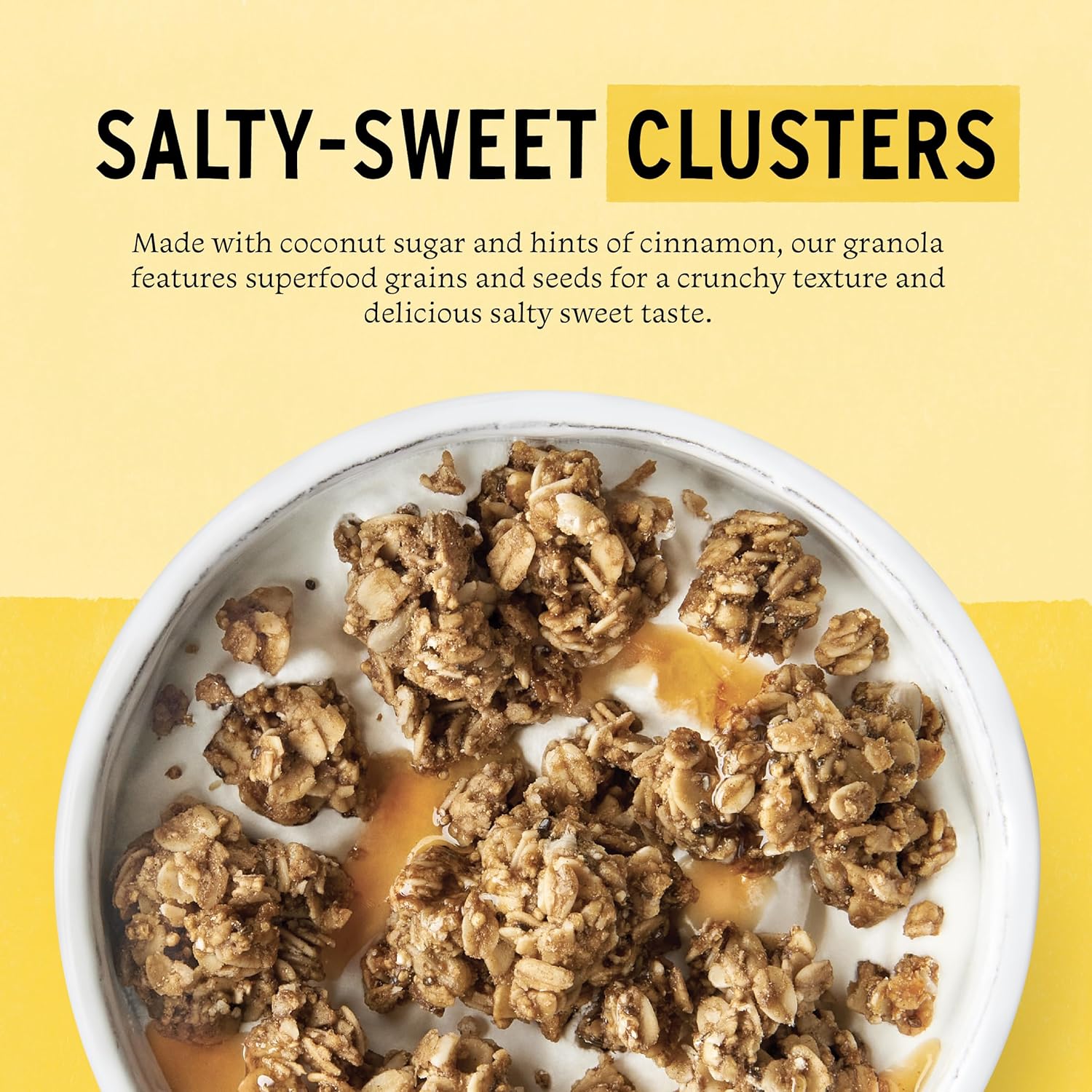 Purely Elizabeth, Organic Original, Ancient Grain Granola, Gluten-Free, Non-GMO (12oz Bag) view 3