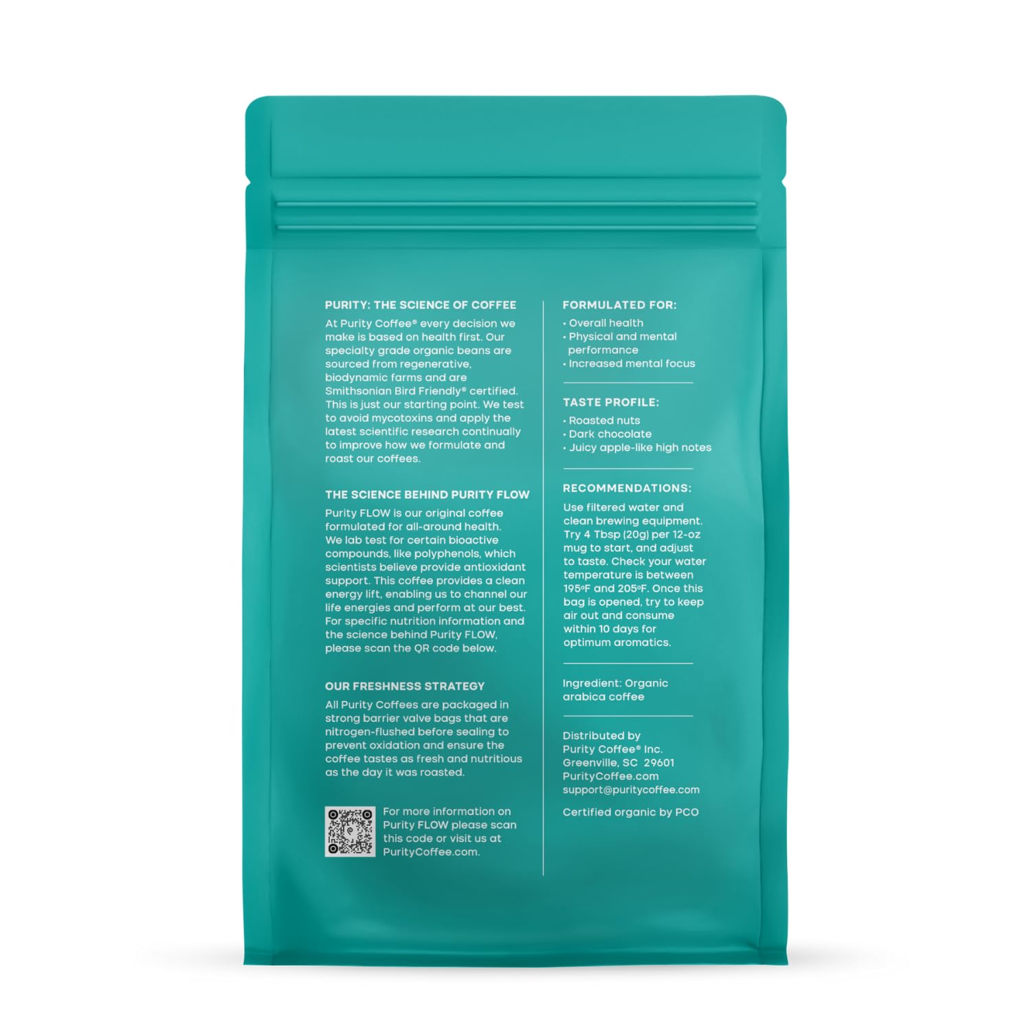 Purity Coffee FLOW Medium Roast Organic view 2