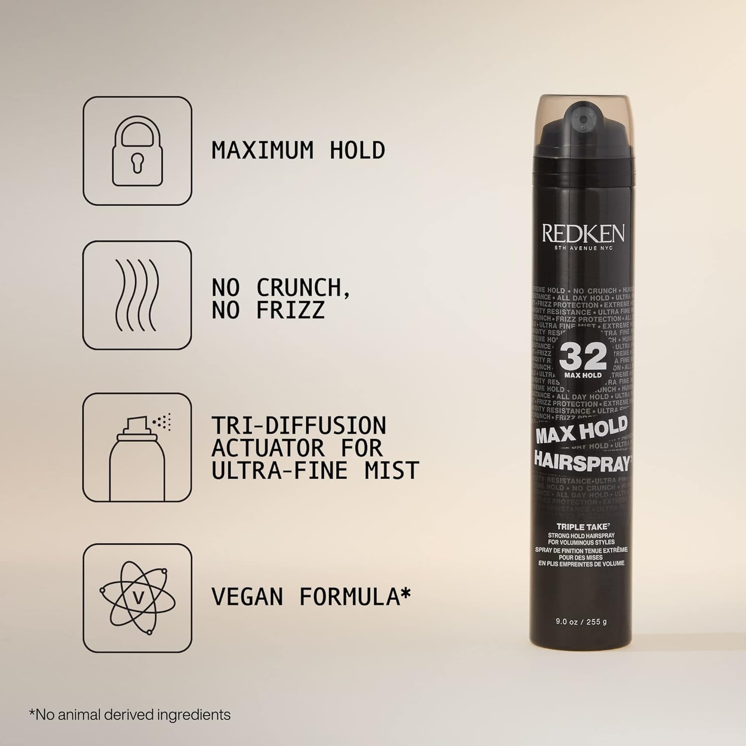 Redken Extreme Max Hold Hairspray 32 view 2