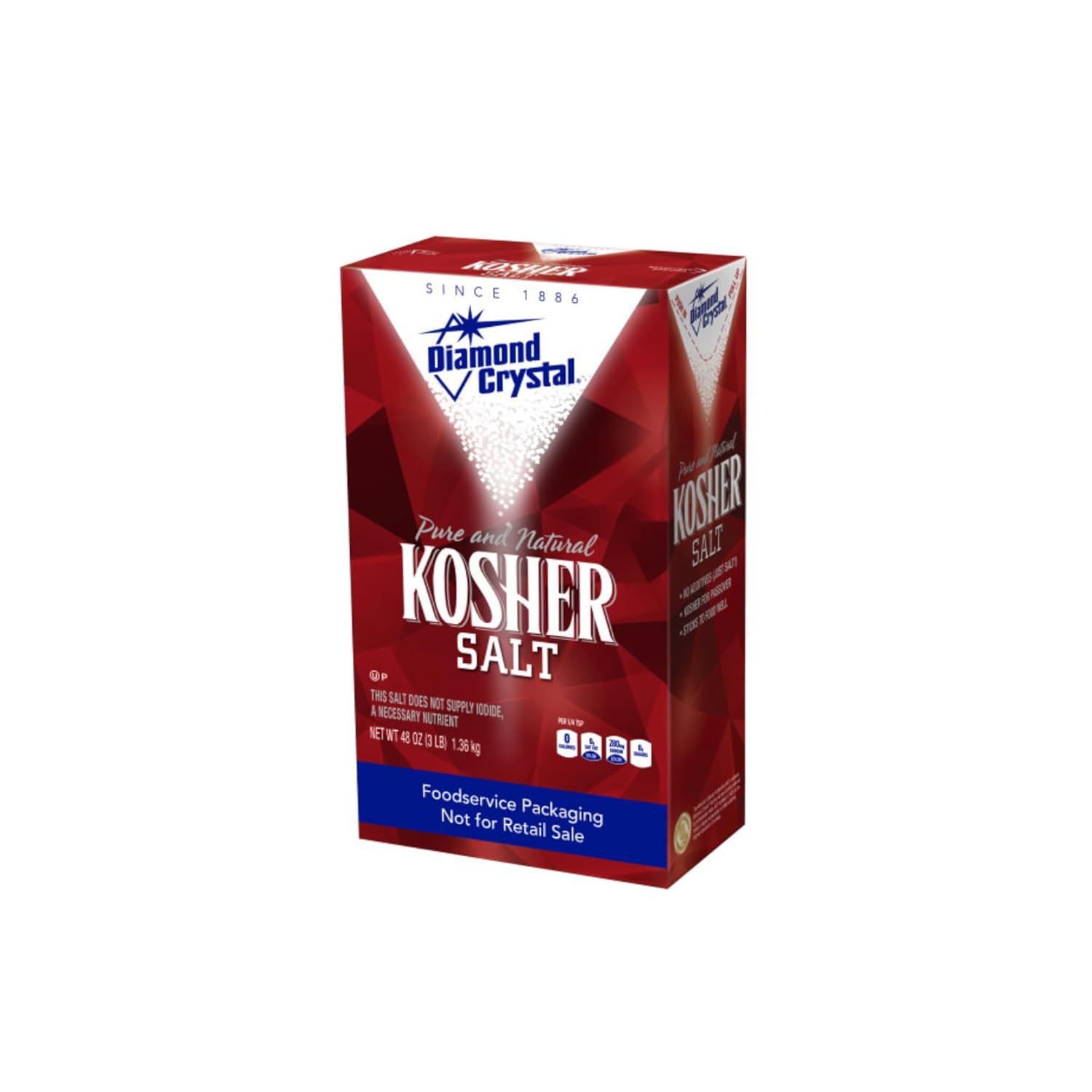 Diamond Crystal Kosher Salt - 3 lbs